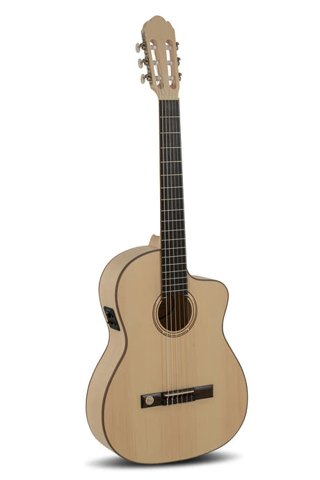 GEWA E-Acoustic classical guitar Pro Natura Silver Samba - E-Acoustic (Cutaway)