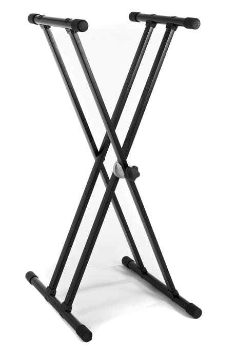 GEWA Gear KS-30B soporte para teclado, doble refuerzo, de 70 a 100 cm