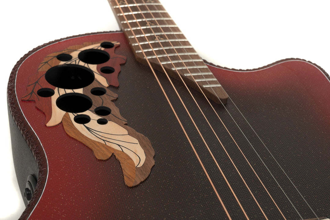 Adamas Guitarras E-Acoustic 2087GT Deep Contour Cutaway - Reverse Red Burst (2087GT-2-G)