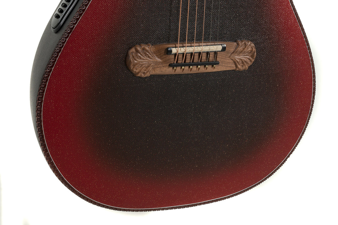 Adamas Guitarras E-Acoustic 2087GT Deep Contour Cutaway - Reverse Red Burst (2087GT-2-G)