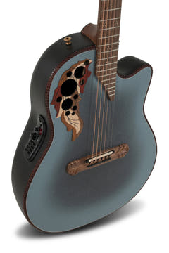 Guitarra electroacústica Adamas 2087GT Deep Contour Cutaway - Reverse Blue Burst (2087GT-8-G)