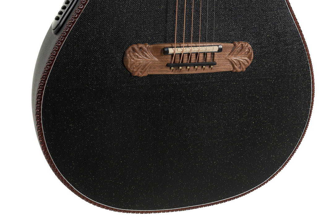 Adamas Guitarras electroacústicas 2087GT Deep Contour Cutaway - Black (2087GT-5-G)