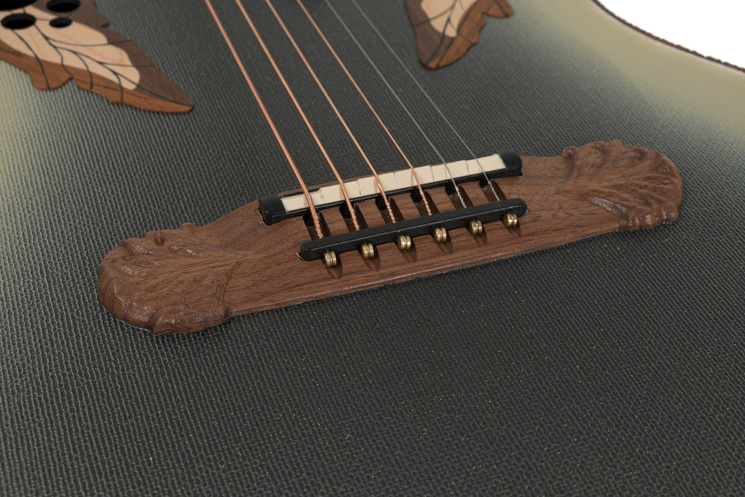 Guitarras electroacústicas Adamas 1687GT Deep Non-Cutaway - Reverse Beige Burst (1687GT-7-G)