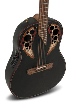 Adamas Guitarra electroacústica 1687GT Deep Non-Cutaway - Black (1687GT-5-G)