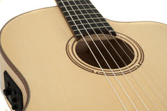 GEWA Guitarra clásica electroacústica Pro Natura Silver Samba - Electroacústica (Cutaway)