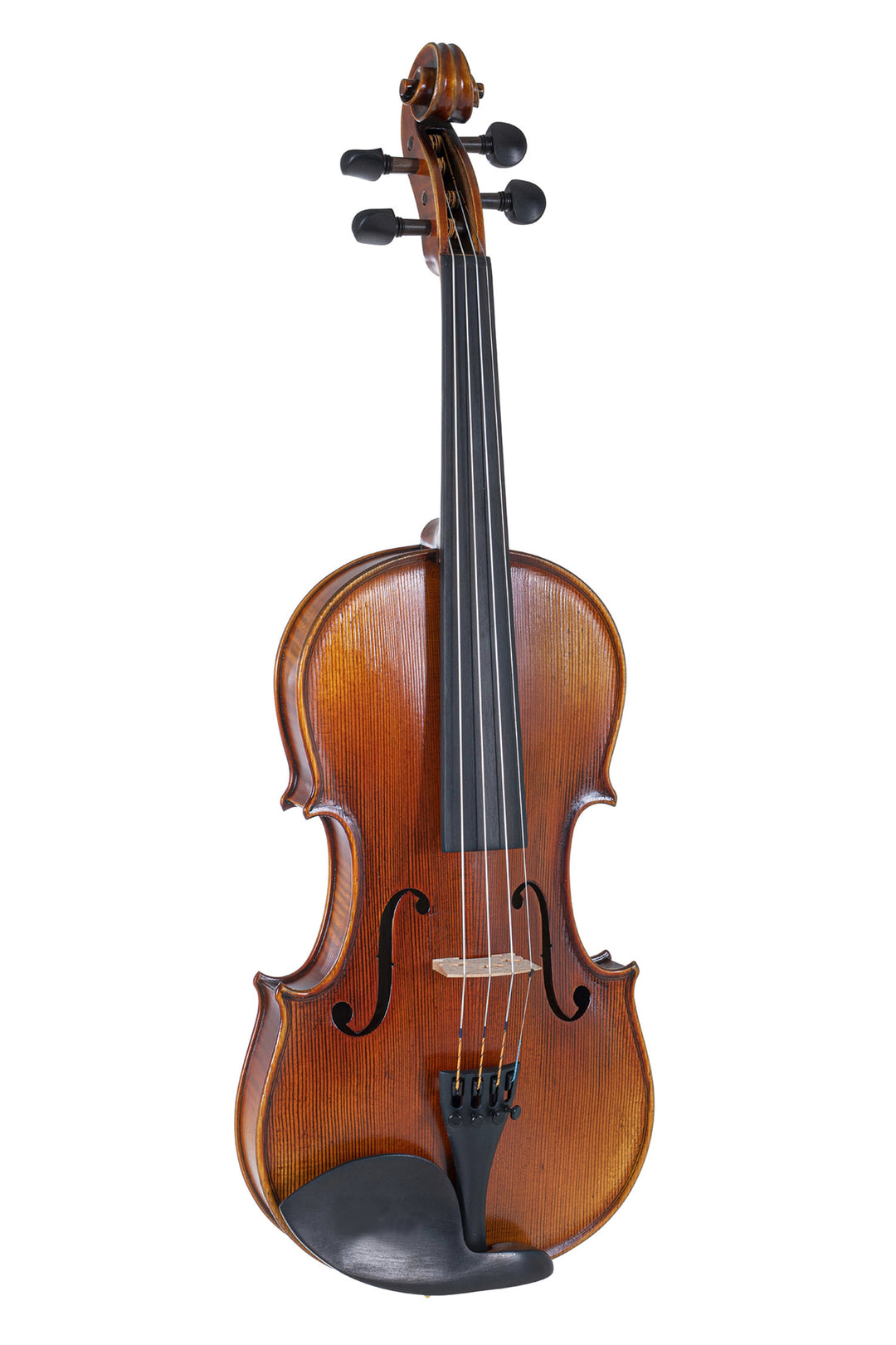 Violines GEWA Maestro 2 - 1/4 (Listo para tocar, incluye estuche moldeado, arco de carbono y cuerdas Larsen Aurora, protegido para el transporte)