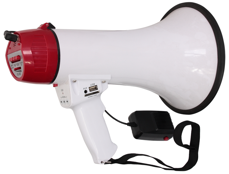 LTC Megaphone with USB, SD and AUX Input