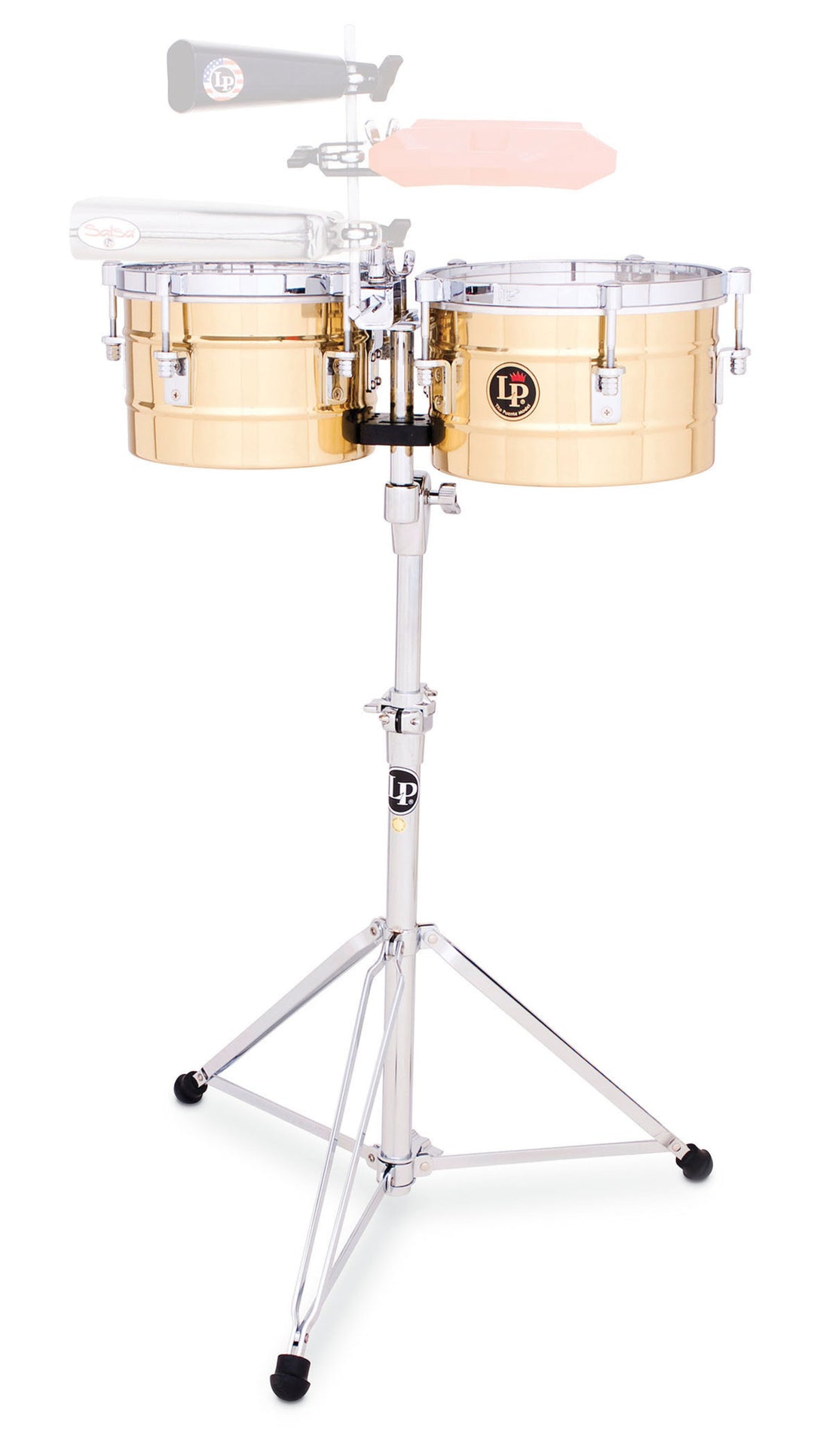 Timbales Latin Percussion Tito Puente Timbalitos - Brass (LP272-B)