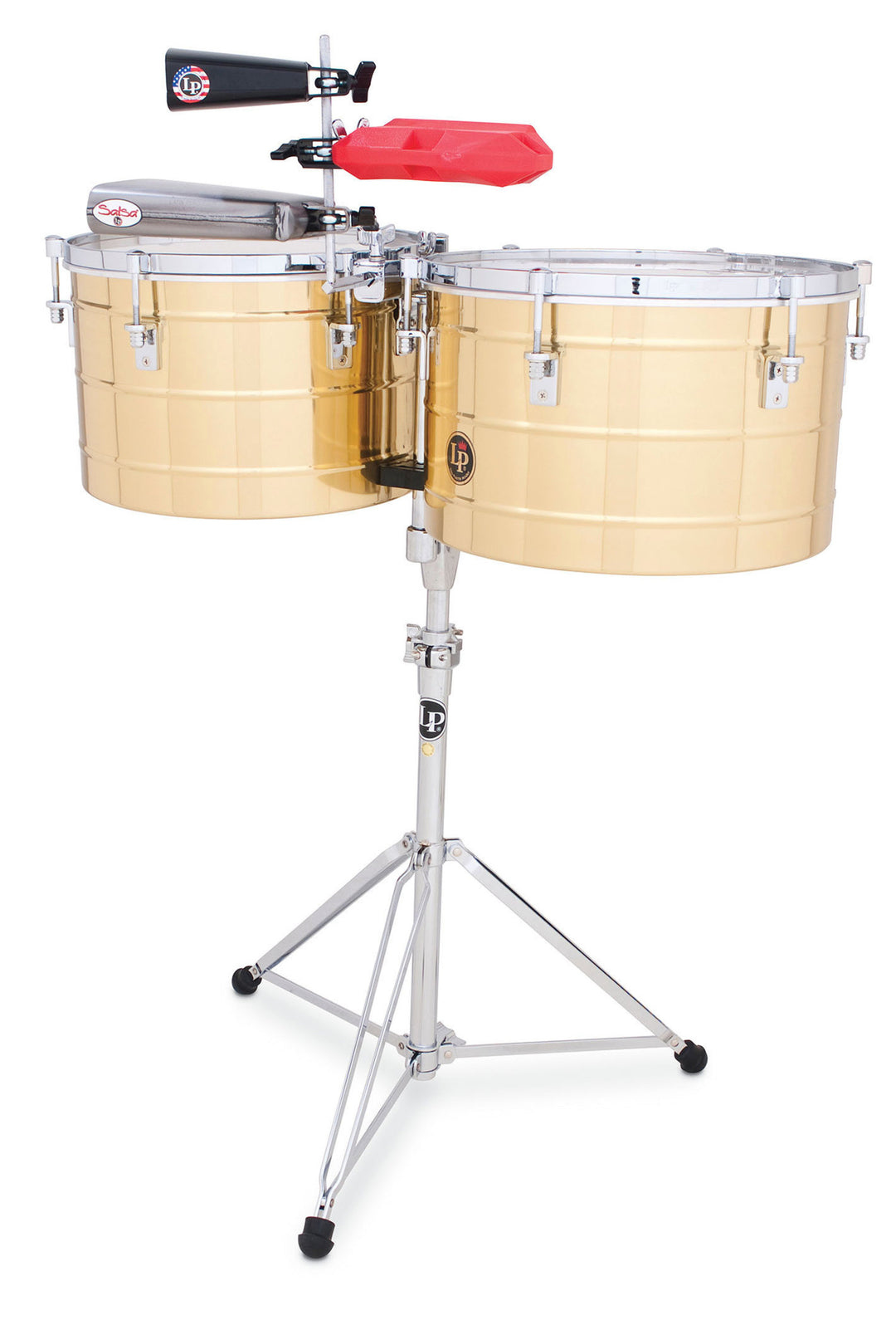 Latin Percussion Timbales Tito Puente Thunder Timbs - Latón (LP258-B)