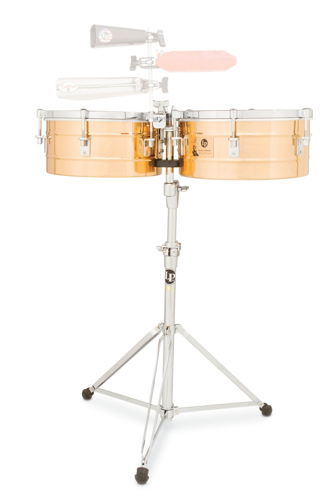 Latin Percussion Timbales Tito Puente de bronce - 13"/14" (LP256-BZ)