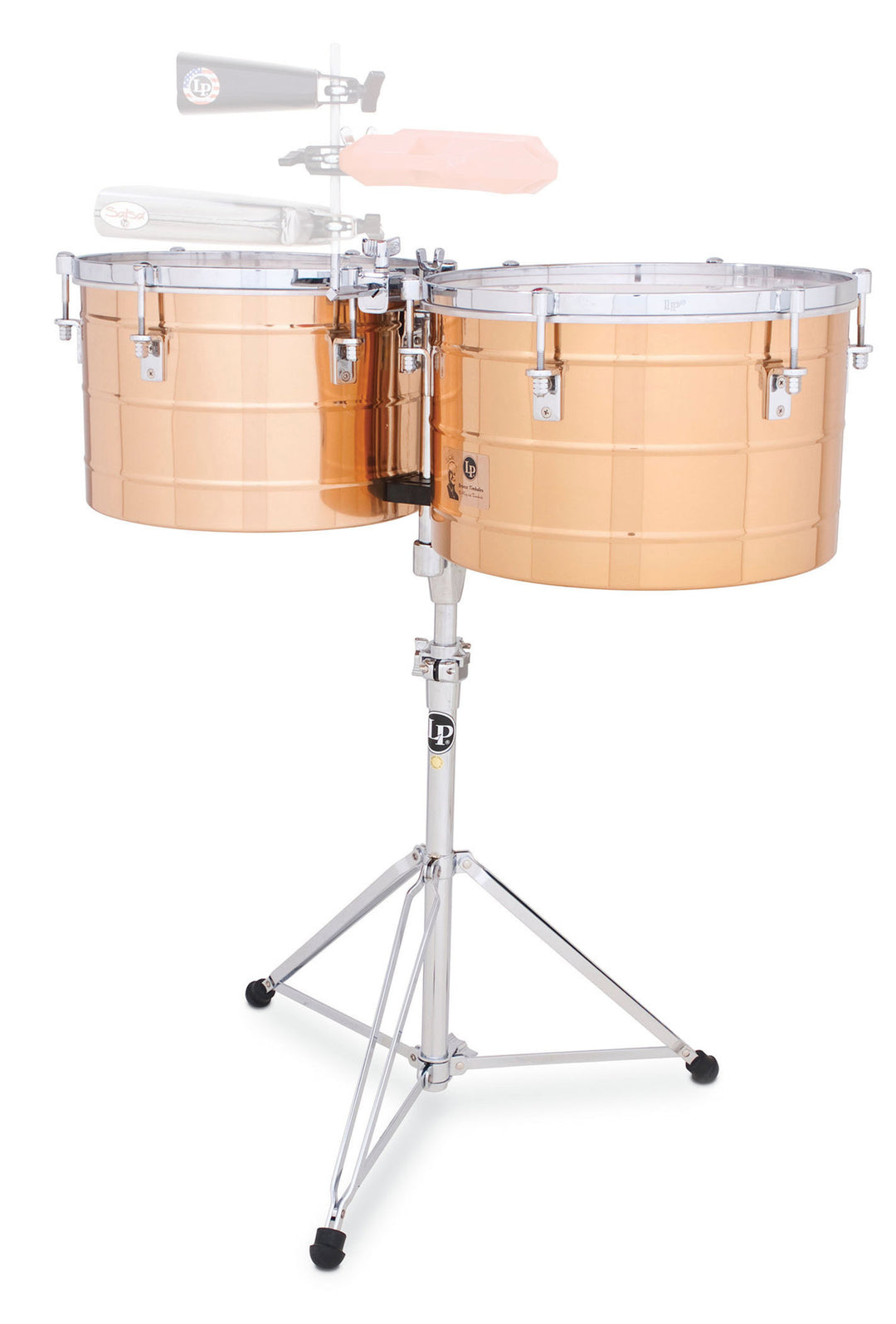 Latin Percussion Timbales Tito Puente Thunder Timbs - Bronce (LP258-BZ)