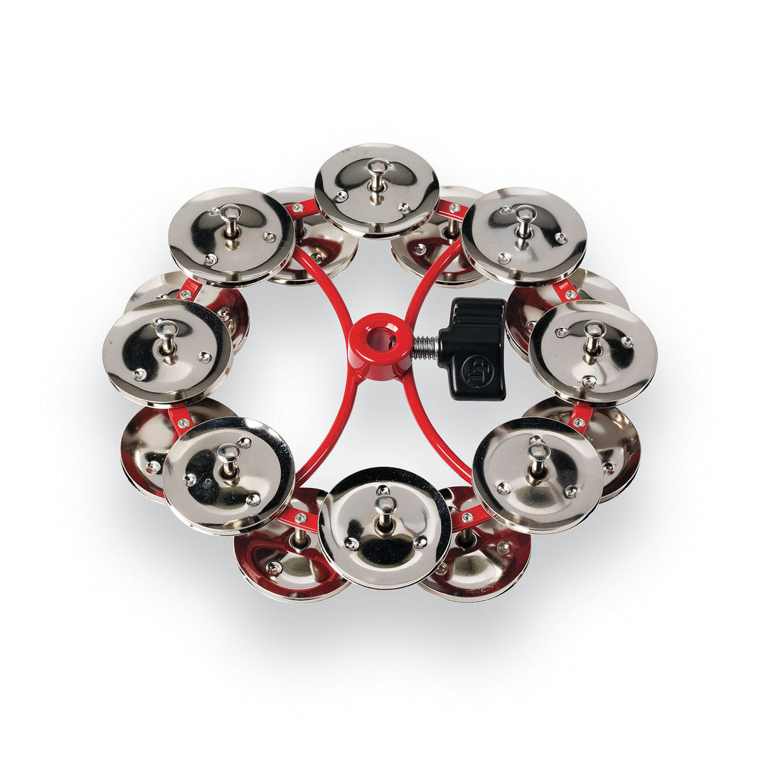 Pandereta Latin Percussion City Hi-Hat Jingle Ring - Doble fila (LP191NYD)
