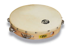 Latin Percussion Pandereta CP Wood - 10", una fila (CP379)