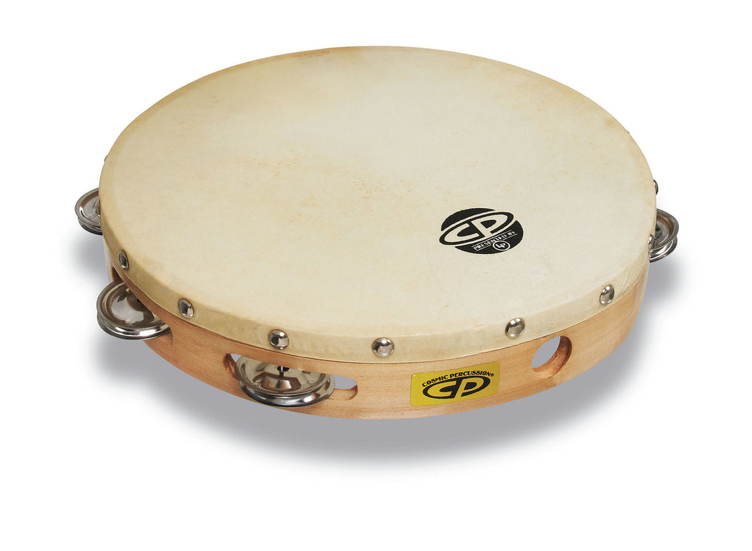 Latin Percussion Pandereta CP Wood - 10", una fila (CP379)