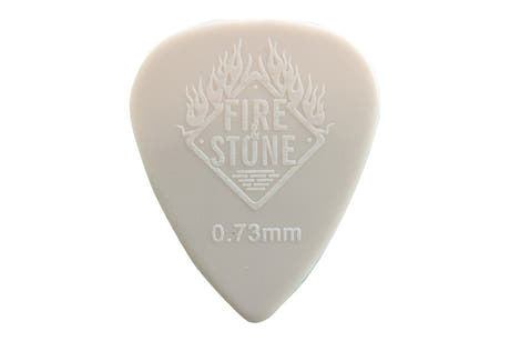 Púas de nailon Fire & Stone de 0,73 mm, grises, 12 uds.