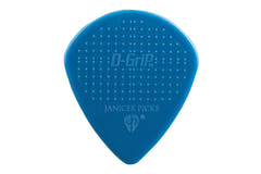 Púas D-Grip Janicek Jazz A, 1,18 mm, azul marino, 6 unidades