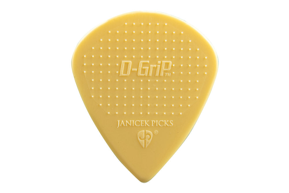 Púas D-Grip Janicek Jazz B, 0,88 mm, crema, 6 uds.