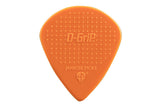 Púas D-Grip Janicek Jazz B, 1,00 mm, naranjas, 6 unidades