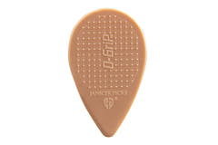 Púas D-Grip Janicek Balkan, 0,80 mm, marrón claro, 6 uds.