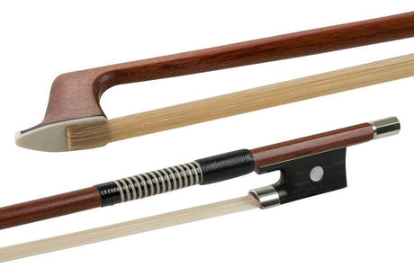 GEWA Student arco de violín 1/4, vara redonda de massaranduba