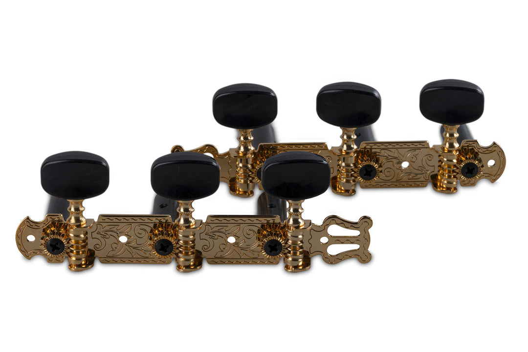 GEWA Classical guitar machine head Pro Arte - dorada (with lyra)