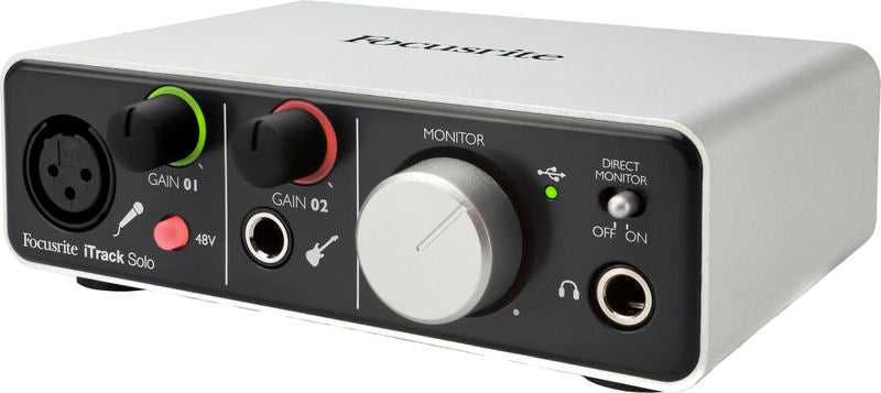 Focusrite iTrack Solo Lightning Sound Card