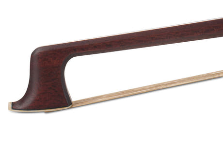 Arco de violín W. E. Dörfler de pernambuco, vara octogonal, alpaca