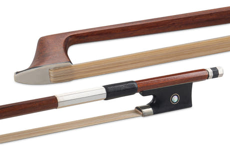 Arco de violín GEWA 4/4, vara octogonal de pernambuco
