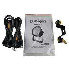 EVOLIGHTS GLACIER 7 LED PAR 7x10W RGBWA-UV IP65 iluminación escénica exterior
