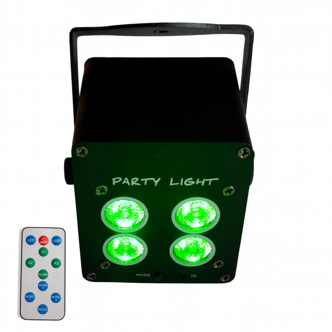 Light4Me 4x3W Batteri Spot
