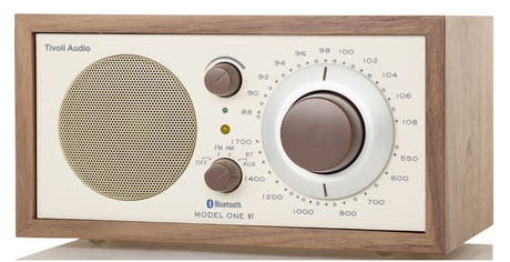 Tivoli Audio Model ONE BT Bluetooth Altavoz (Nogal, Beige)