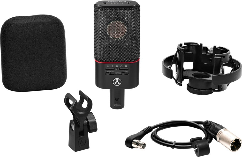 Set de estudio Austrian Audio OC818 Black