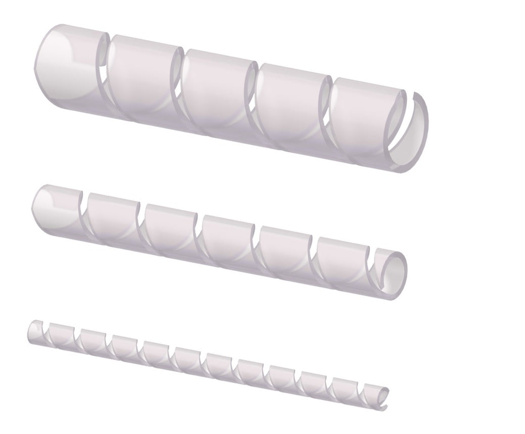 ProCab kabelsamler spiral Sort Ø=20mm 5m