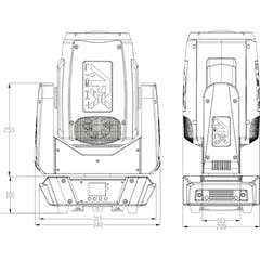 AFX BEAM 200 Cabezas Móviles (200 Watt)