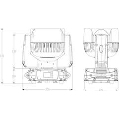 AFX WASH 760 Cabezas Móviles (7x60 Watt)