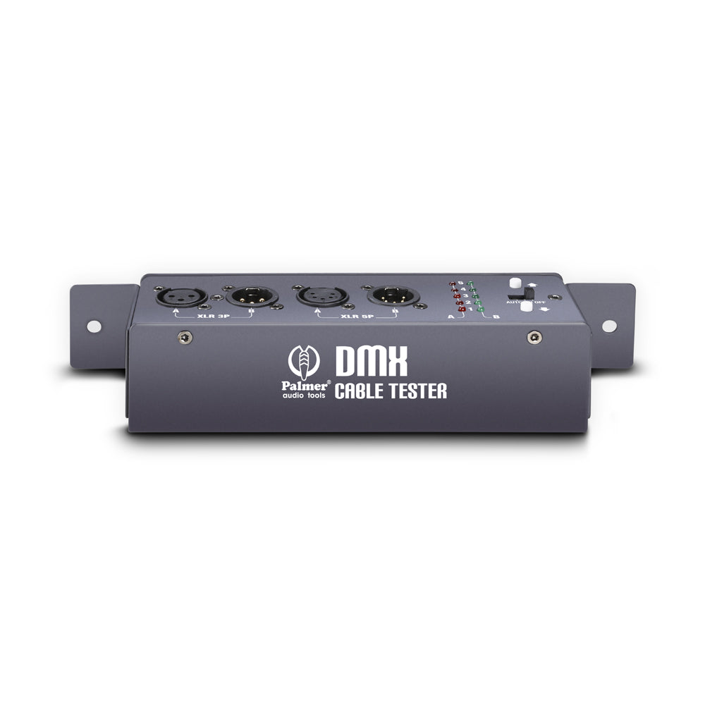 Palmer MCT DMX - Probador de Cables DMX y XLR de 3 polos / 5 polos