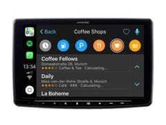 Apple Carplay, Android Auto en Fiat 500 Beige Interior (2007-2015)