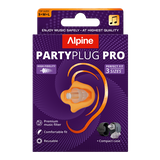 Alpine Partyplug Pro Tapones para los oídos (Transparente)
