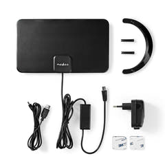 Antena DAB+ y FM para interiores (UHF/VHF)