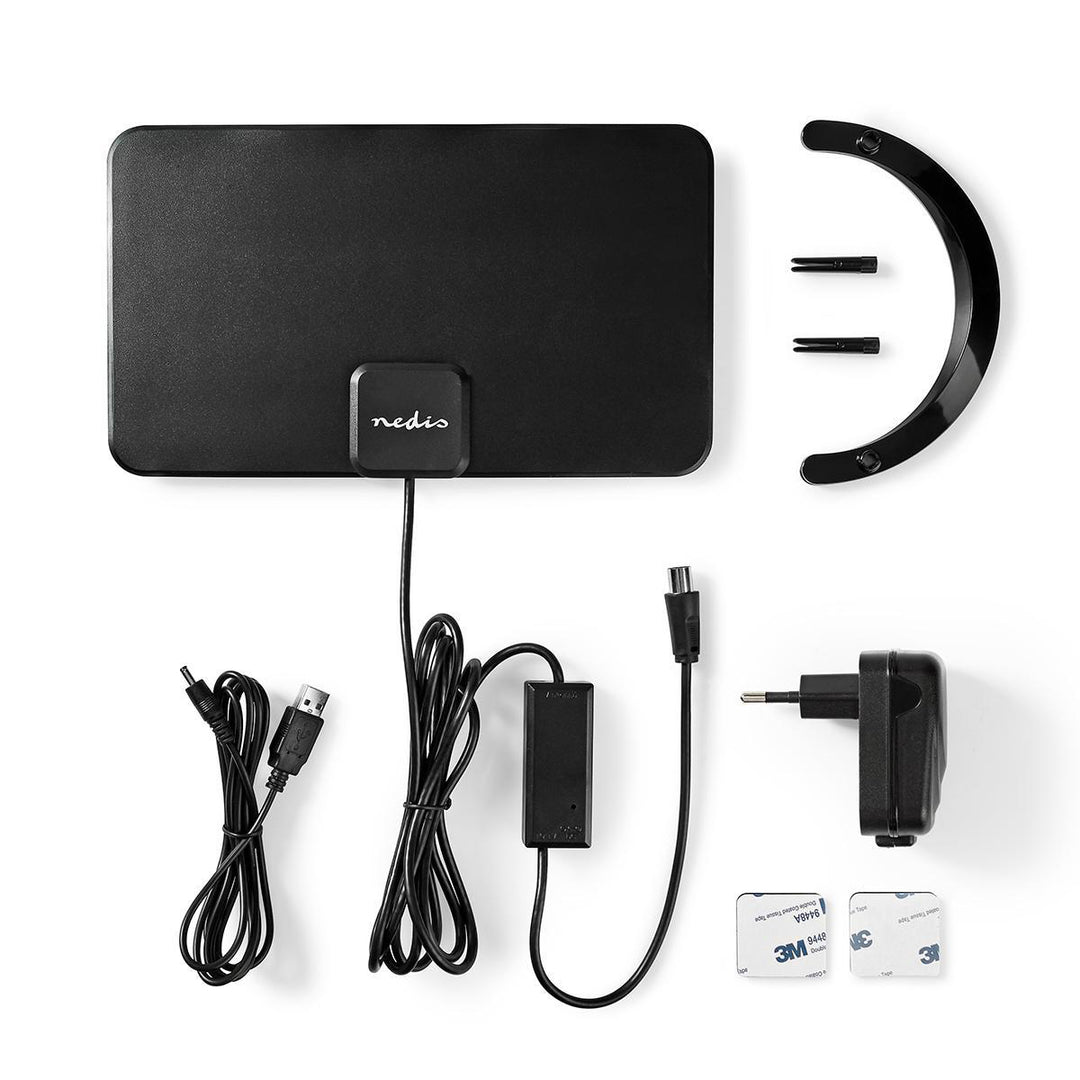 Antena DAB+ y FM para interiores (UHF/VHF)