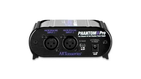 ART PhantomPower caja de 2 canales
