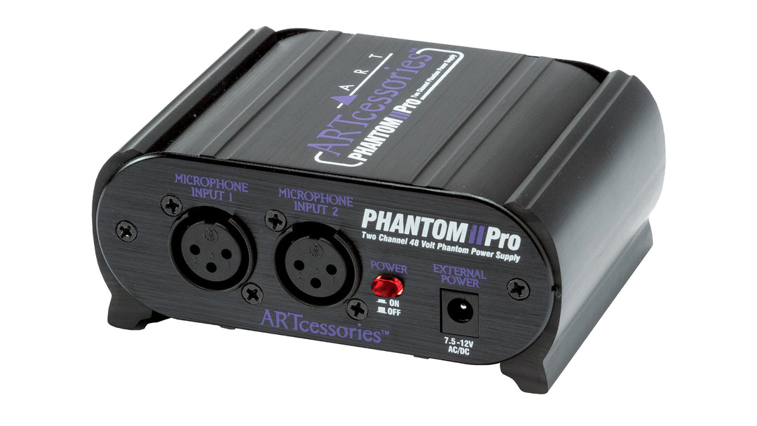 ART PhantomPower caja de 2 canales