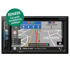 Pioneer AVIC-Z630BT Navegación GPS, Bluetooth y Apple CarPlay Inalámbrico