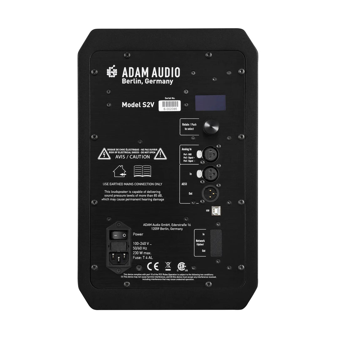 Adam S2V Nearfield - Monitor de Estudio (con U-brazo gratis)
