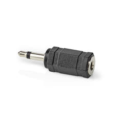 Adaptador de audio Conector Jack estéreo hembra de 3.5 mm a Jack mono de 3.5 mm