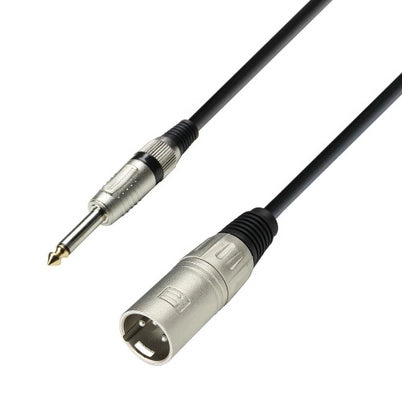 6.3mm Jack to XLR male (6m)