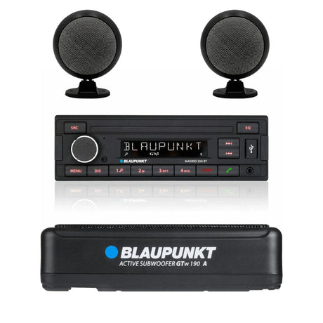 Blaupunkt Madrid 200 BT Radio de Coche con Bluetooth