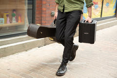 Alto Busker Altavoz de Batería