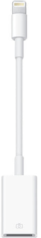 Apple Lightning a USB Adaptador de Cámara
