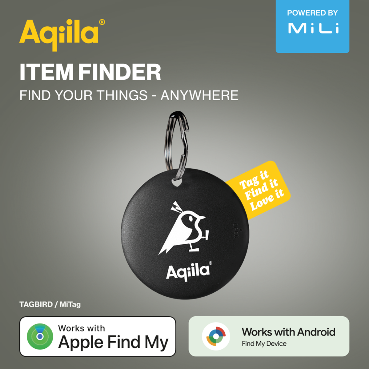 Aqiila Tagbird 4-pack
